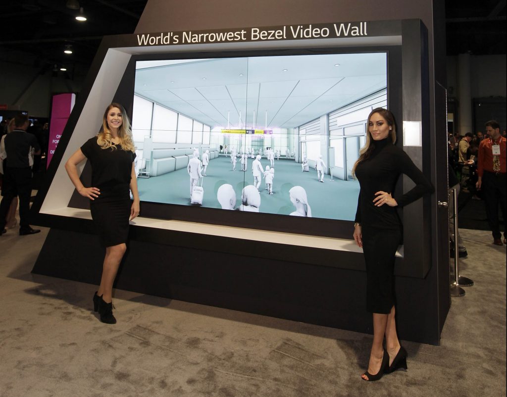 LG has launched its 0.6mm-thin even-bezel videowall display, which enhances a seamless and immersive videowall experience.