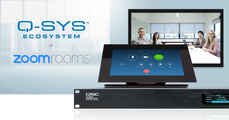 QSC's Q-SYS Control Zoom Rooms Plugin